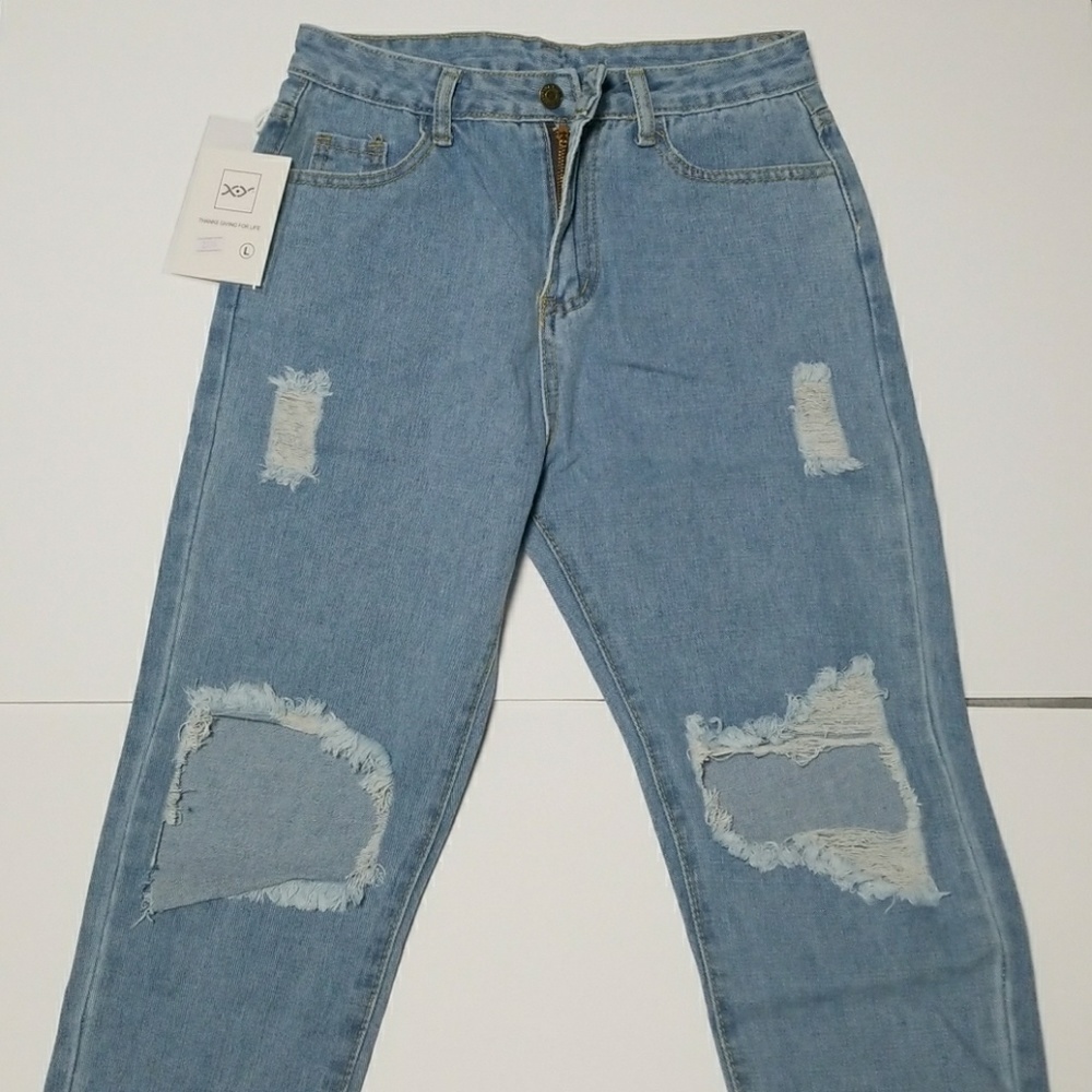 Distressed Jeans